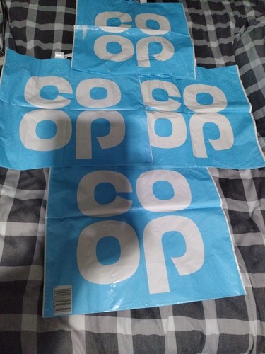 Carrier bag used - carrier,
