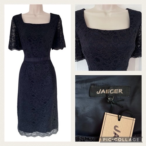 Bnwt jaeger navy lace dress - jaeger,