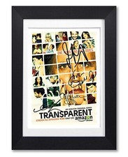 TRANSPARENT CAST SIGNED POSTER PRINT TV SHOW SERIES SEASON PHOTO AUTOGRAPH GIFT