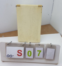 Mains Hook Up Inlet Socket – White/Cream – Motorhome / Caravan / Camper / Van