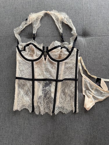 Victoria secret bustier - bustier, 34b