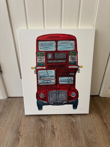 Large canvas picture red - canvas, picture-