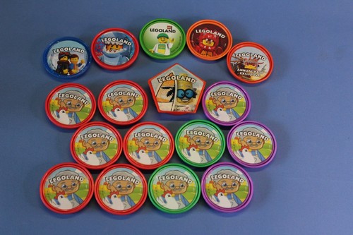Lego legoland pop badges - lego,