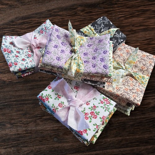 Calico scrap remnant grab - scrap, bag