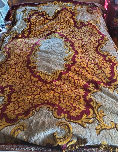 Vintage chenille velvet heavy - chenille,