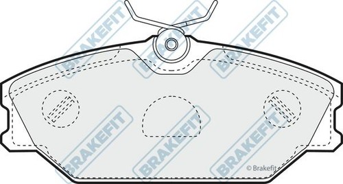 Apec blue front - blue, brake