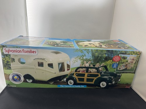 Sylvanian families caravan - sylvanian, &
