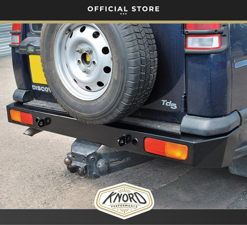 Heavy duty rear - bumper, with