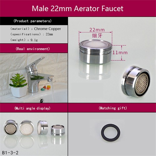 Water saving tap aerator - water,
