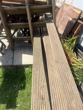 Job Lot of Decking and Fence Posts and Decking Rails Used In Good Condition