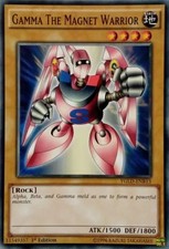 Gamma The Magnet Warrior - YGLD-ENB13 - Common - 1st Edition - YuGiOh