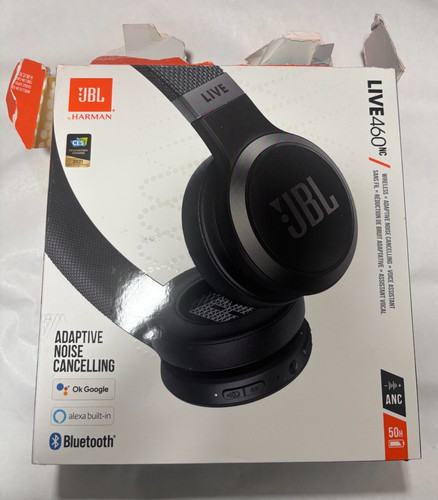 Jbl live 460nc wireless ear - 460nc, on-ear