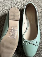 Classic Mint Ballerina Pumps Size 4uk 6usa Primark