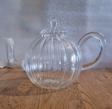 Large Glass Teapot Pot & Lid