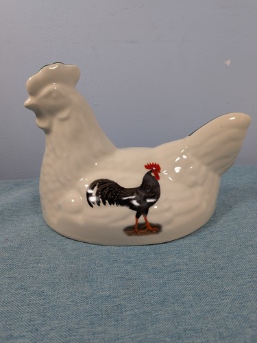 Vintage chicken egg holder lid - egg,