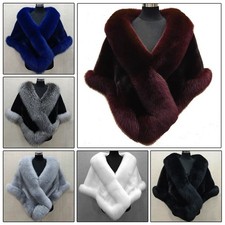 Women Luxury Fluffy Faux Fur