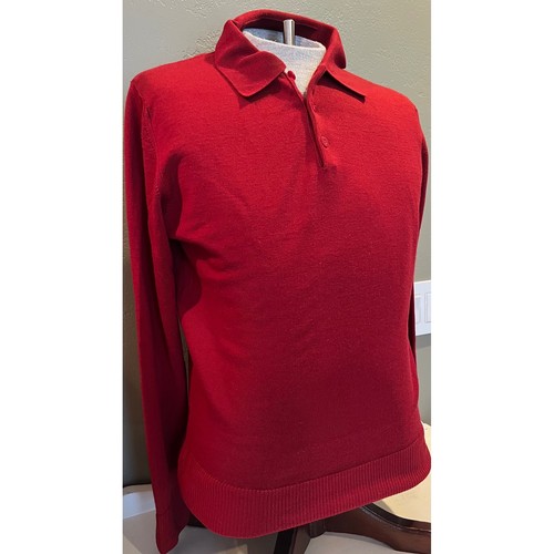 Zara man red 100 wool - man, long