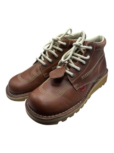 Kickers kick boots brown - hi,