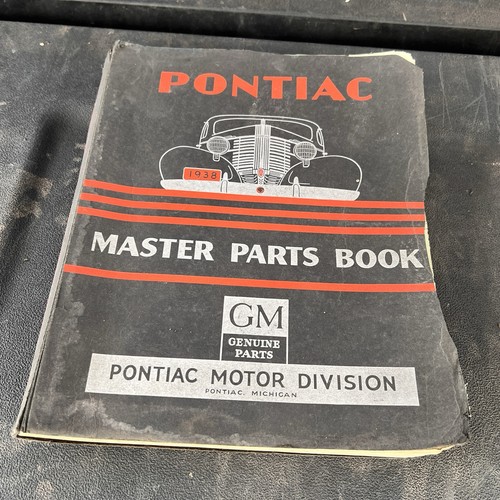 Pontiac master parts book 1938 - master,