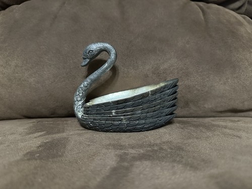 Vintage french swan - french, stacking