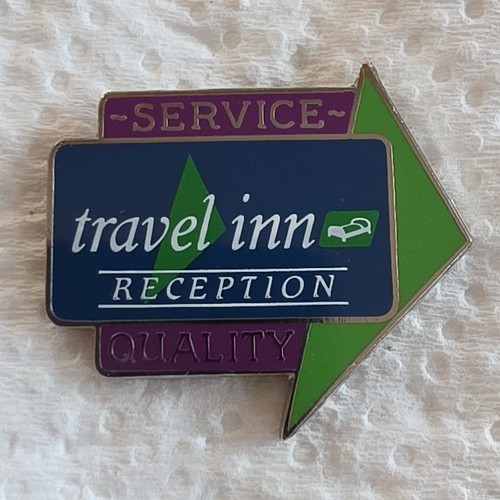 Vintage travel inn enamel - vintage,