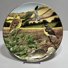 Coalport Birds By Ian Lewington Collector Decorative Plate 9" Yellow Hammer