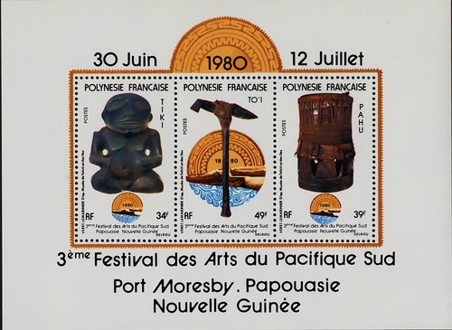 French polynesia 1980 arts - french,