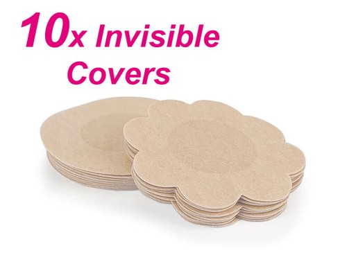10x nipple invisible breast - invisible,