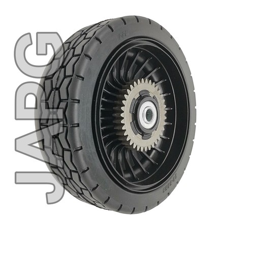 Rear wheel and tyre - 8",