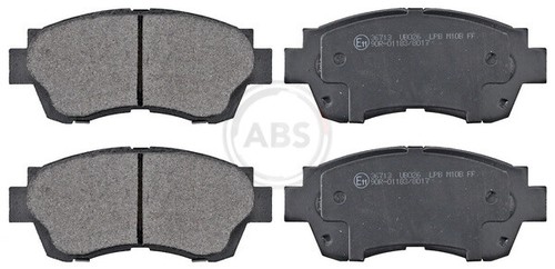 Brake pad set disc - pad,