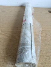 LAURA ASHLEY 1 Roll Josette White/Dove Grey Wallpaper New Chilton  Floral 