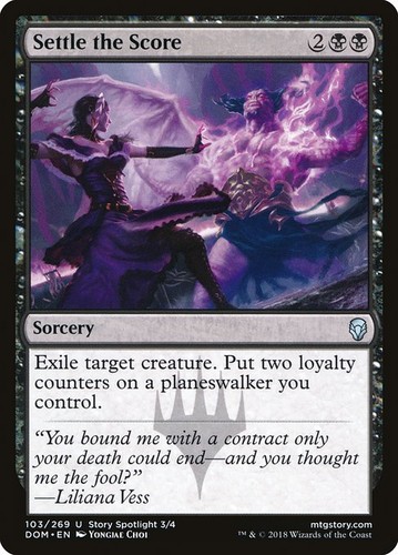 Mtg settle the - score, (103)