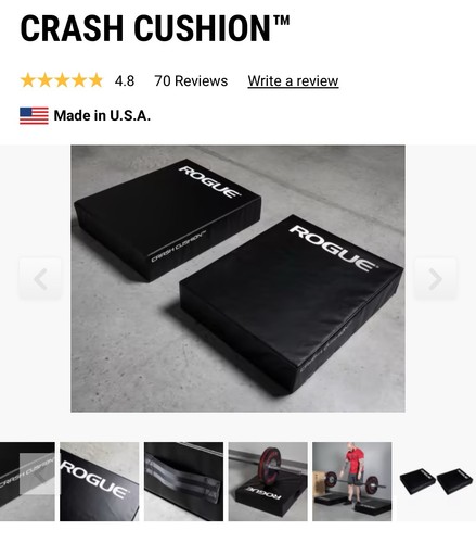 Rogue fitness crash - ,