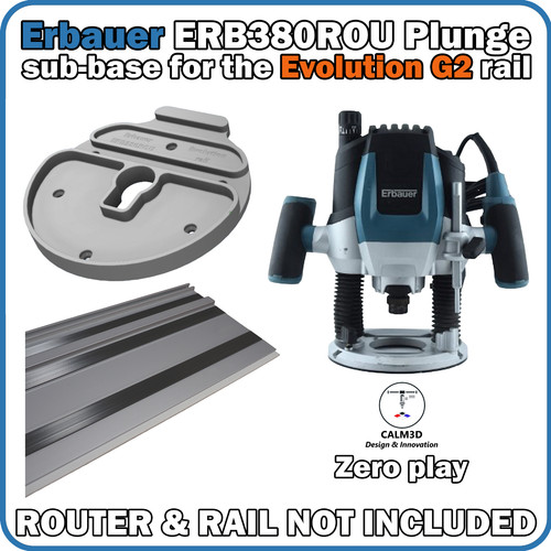 Erbauer erb380rou plunge - erbauer,