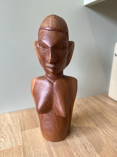 Antique vintage african wooden - vintage,