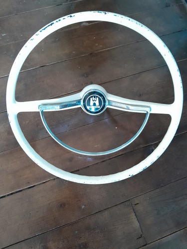 Ivory steering wheel - steering,