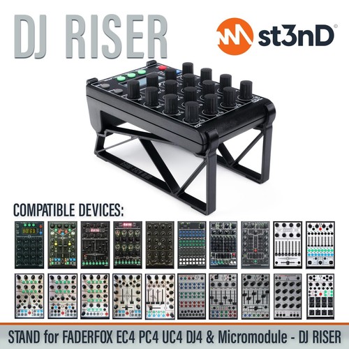 Riser stand for faderfox - dj,