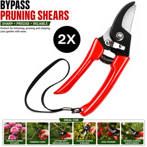 Gardening bypass pruning - gardening,