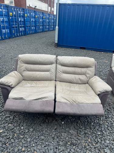 Dfs seater leather grey - dfs, 3