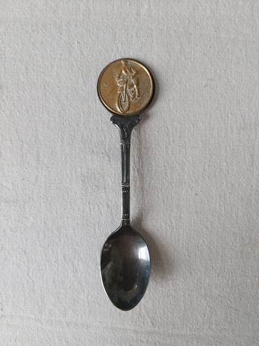 Vintage motorcycle spoon - motorcycle,