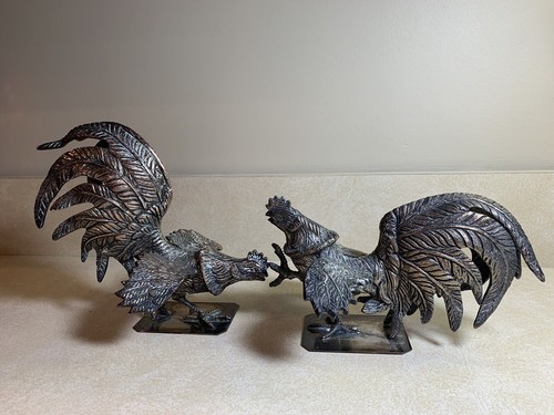 Rooster bronze copper silver - rooster,