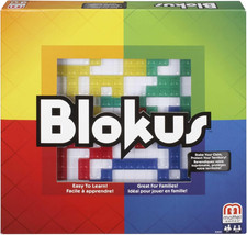 Mattel Blokus Educational Family Fun Game Strategy Board Game 2-4 Players