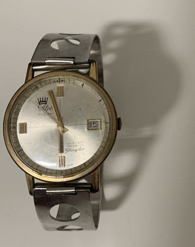 Alpha jewel gold tone mens - gold,