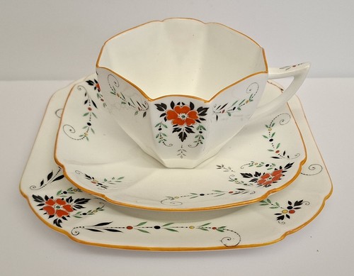 Shelley bone china queen anne - china,