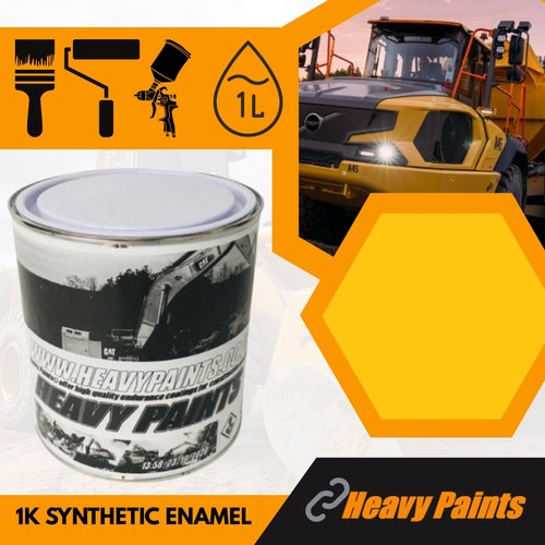 Fermec backhoe yellow paint - yellow,