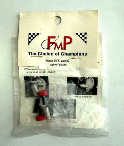 Fmp raptor canopy screws red - fmp,