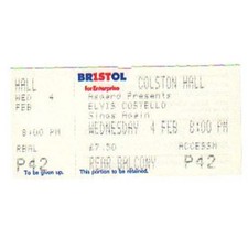 Elvis costello bristol colston - elvis,