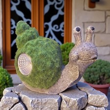 GloBrite Solar Snail Ornament