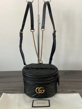 GUCCI BLACK MARMONT MATELASSÉ