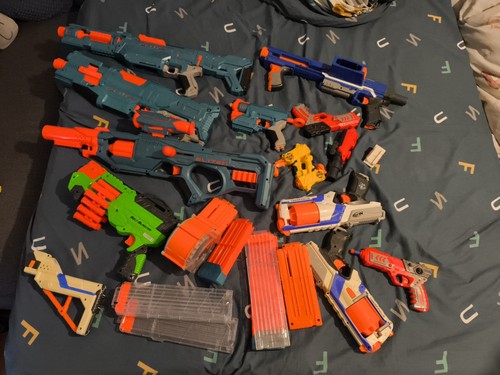 Nerf blasters attachments - nerf,